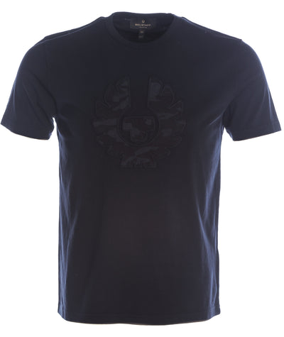 Belstaff Applique Camo T Shirt in Dark Ink