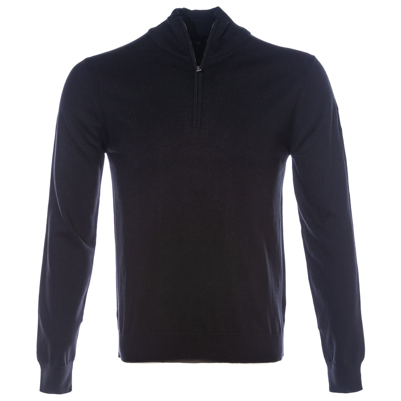 Belstaff Bay Half Zip Knitwear in Black