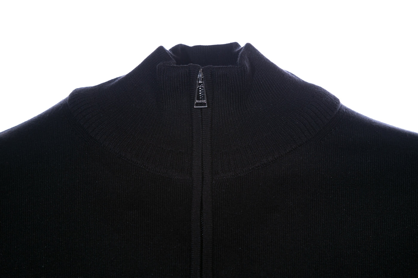 Belstaff Bay Half Zip Knitwear in Black