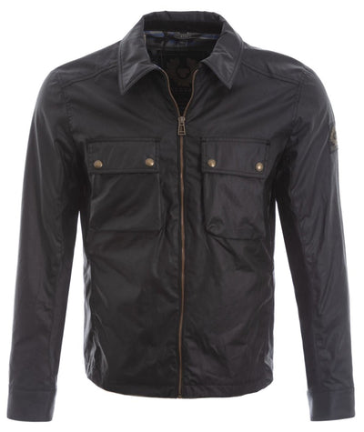 Belstaff Dunstall Jacket in Black Front