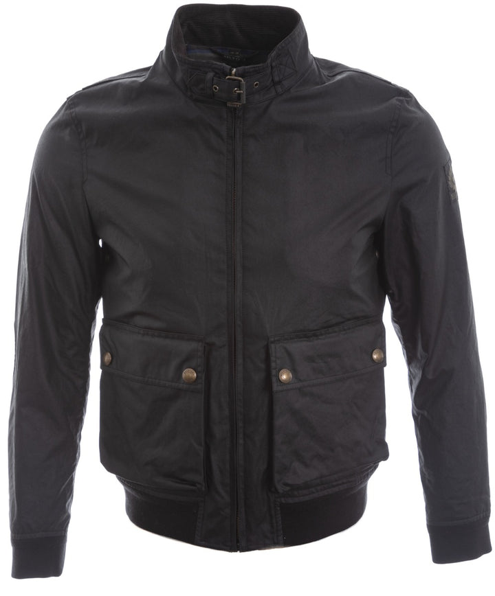 Belstaff wax bomber jacket top