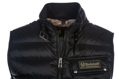 Belstaff Streamline Vest Gilet in Black