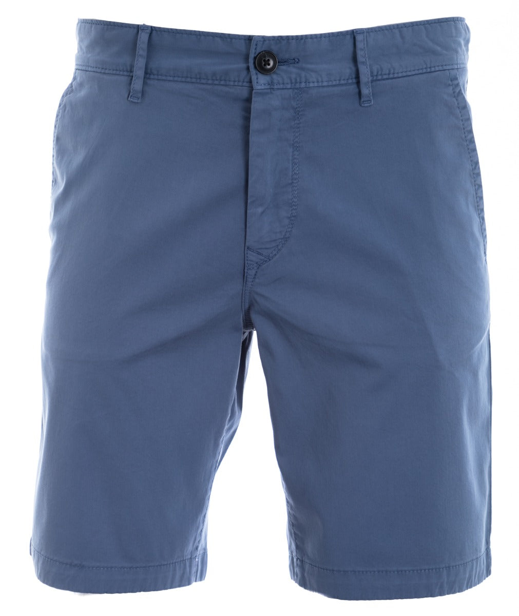 BOSS Schino-Slim-Shorts 2 Short in Airforce Blue Main