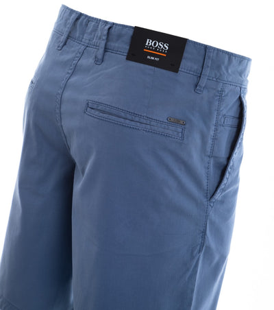 BOSS Schino-Slim-Shorts 2 Short in Airforce Blue Side
