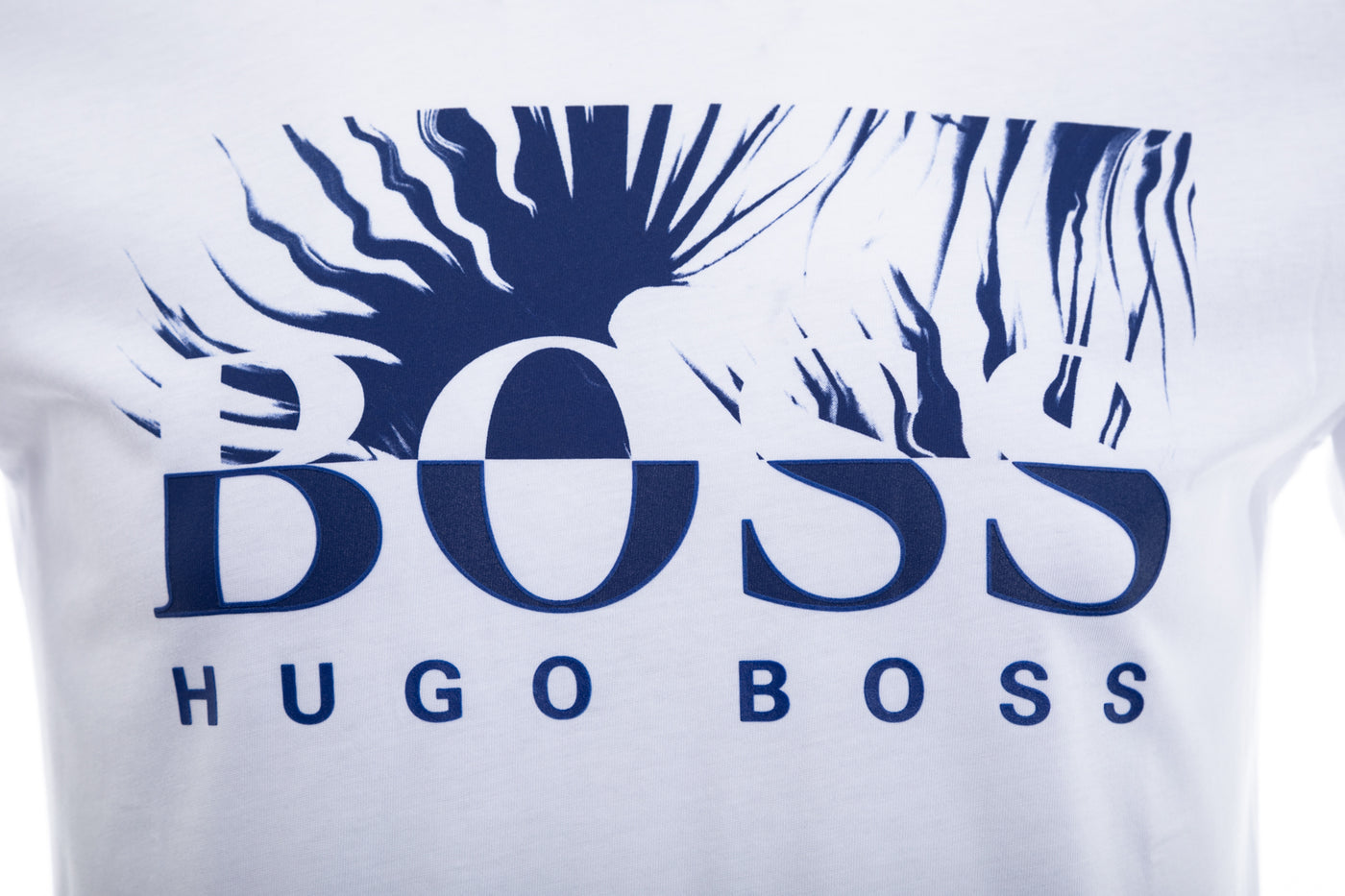BOSS Teally T Shirt in White Logo