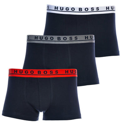 BOSS Trunk 3 Pack Underwear in Navy Mix
