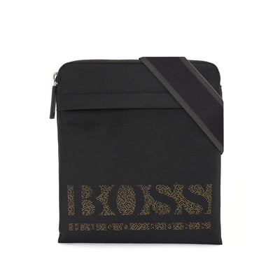 BOSS Magnified_S Z env Bag in Black & Gold