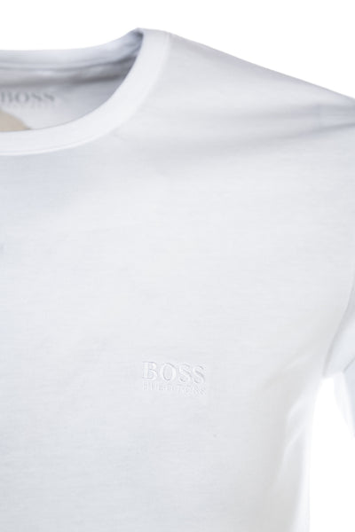 BOSS 3 Pack RN T-Shirt in Khaki, Navy & White