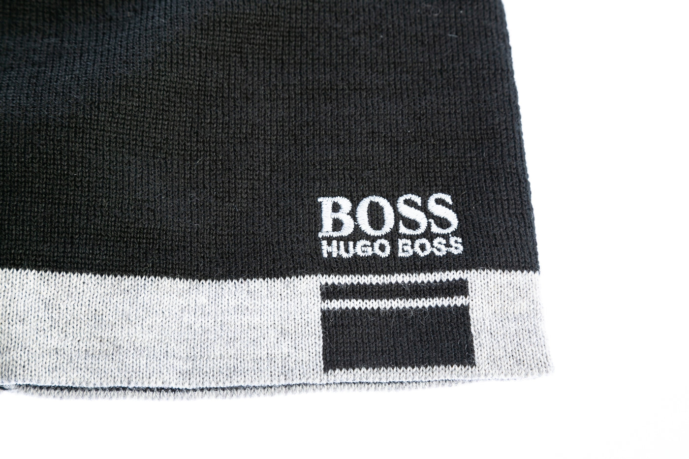 BOSS Albo Beanie Hat in Black