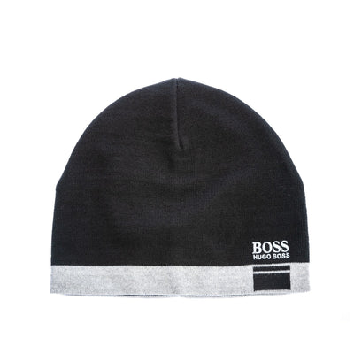 BOSS Albo Beanie Hat in Black