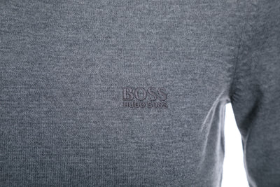 BOSS Baram-L Knitwear in Light Grey