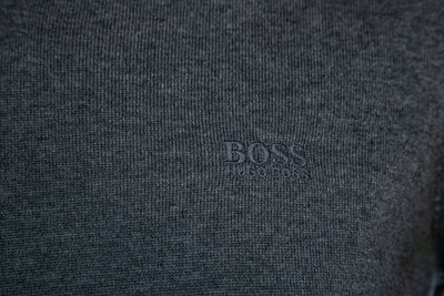BOSS Baram-L Knitwear in Charcoal