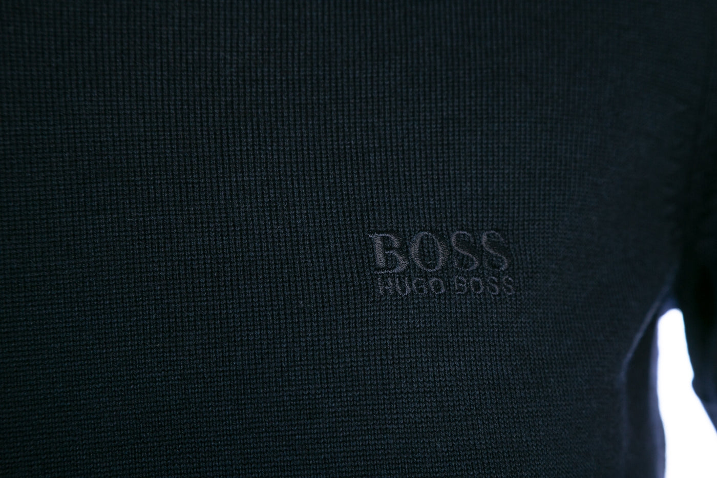 BOSS Baram-L Knitwear in Navy