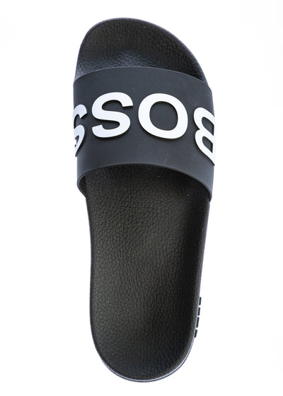 BOSS Bay_Slid Slide in Black & White