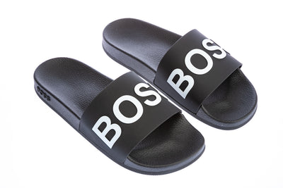 BOSS Bay_Slid Slide in Black & White