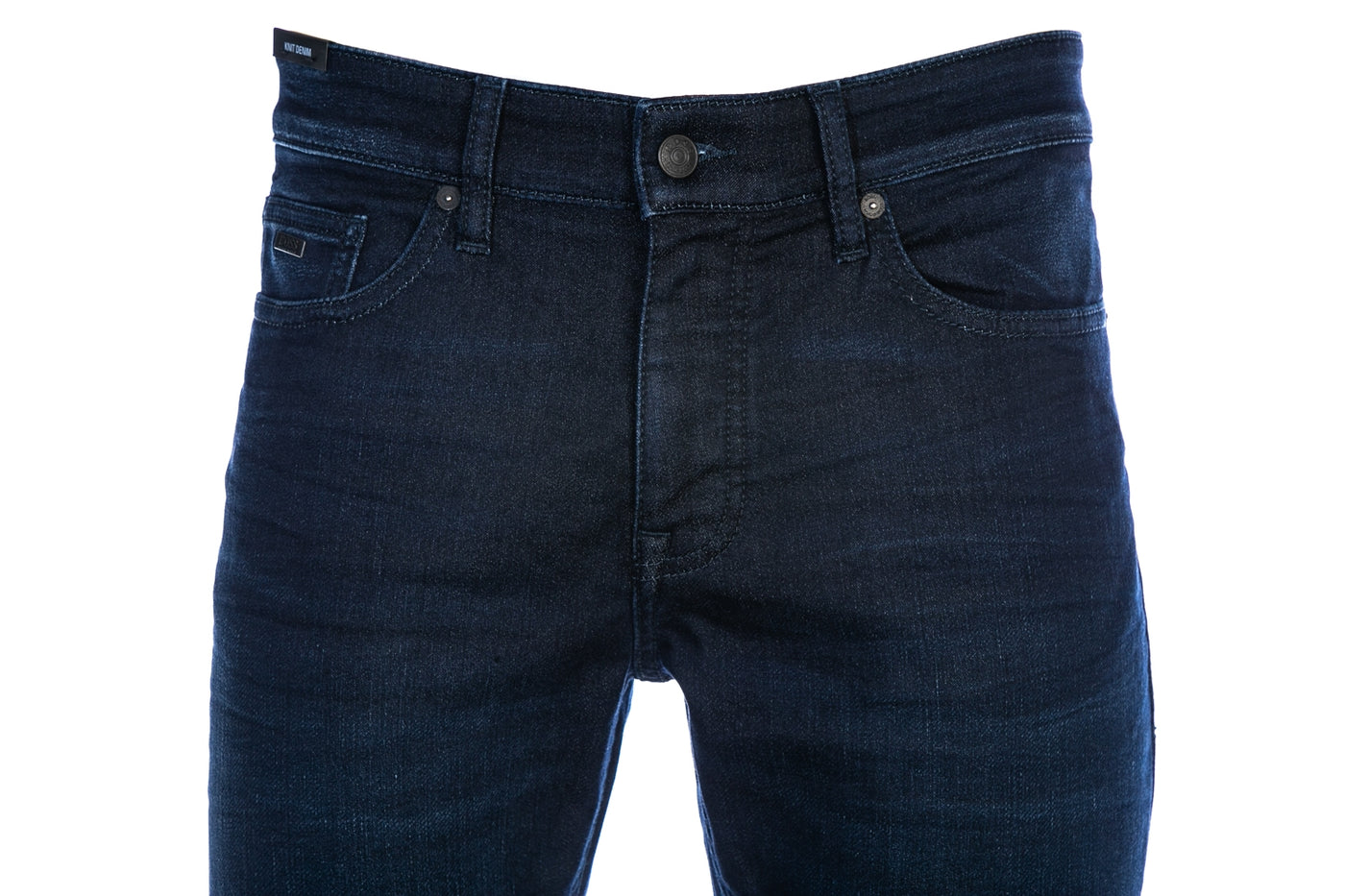 BOSS Delaware Jean in Dark Blue Denim Knit