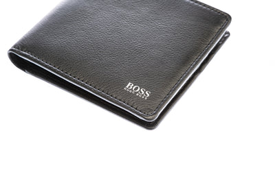 BOSS GbH_8cc C Case Plain Wallet in Black