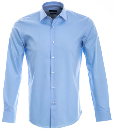 Boss Gelson Shirt in Sky Blue Front