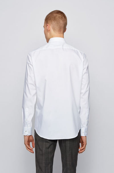 Boss Gelson Shirt in White Model 2