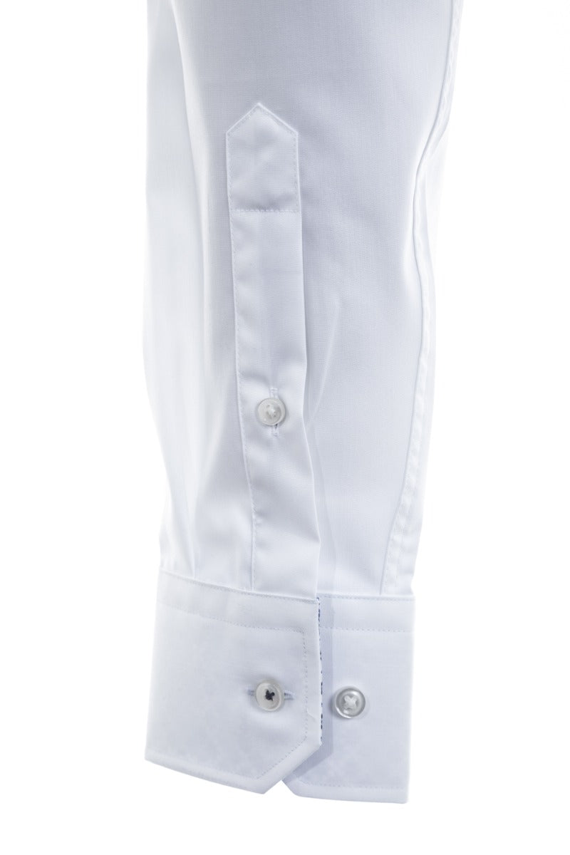 Boss Gelson Shirt in White Cuff