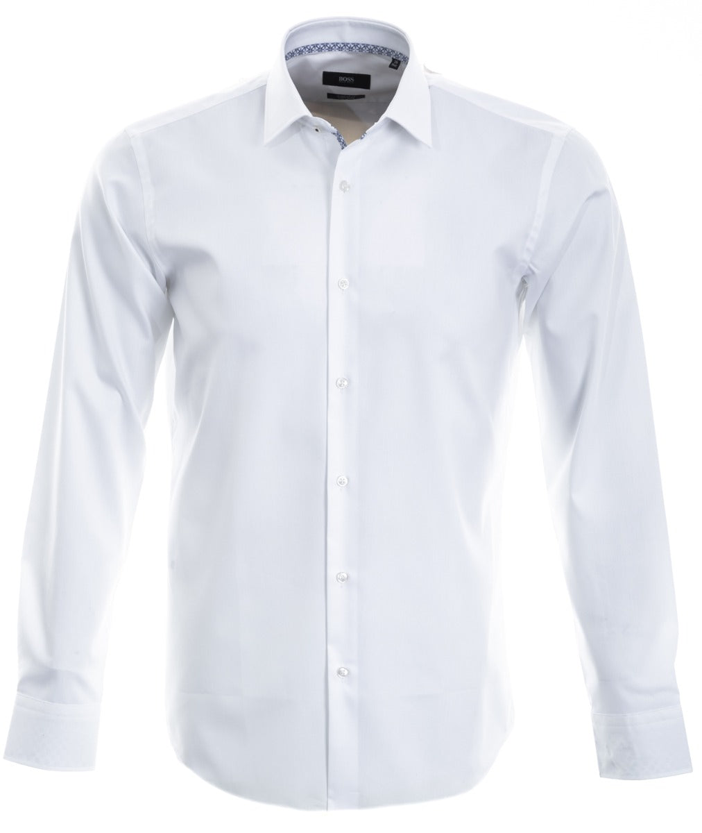 Boss Gelson Shirt in White Front