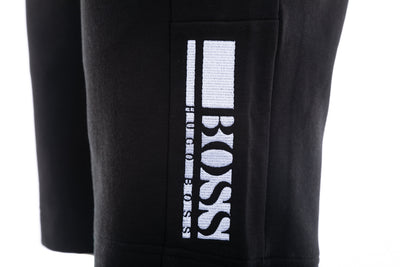 BOSS Headlo 1 Sweat Short in Black  Logo

