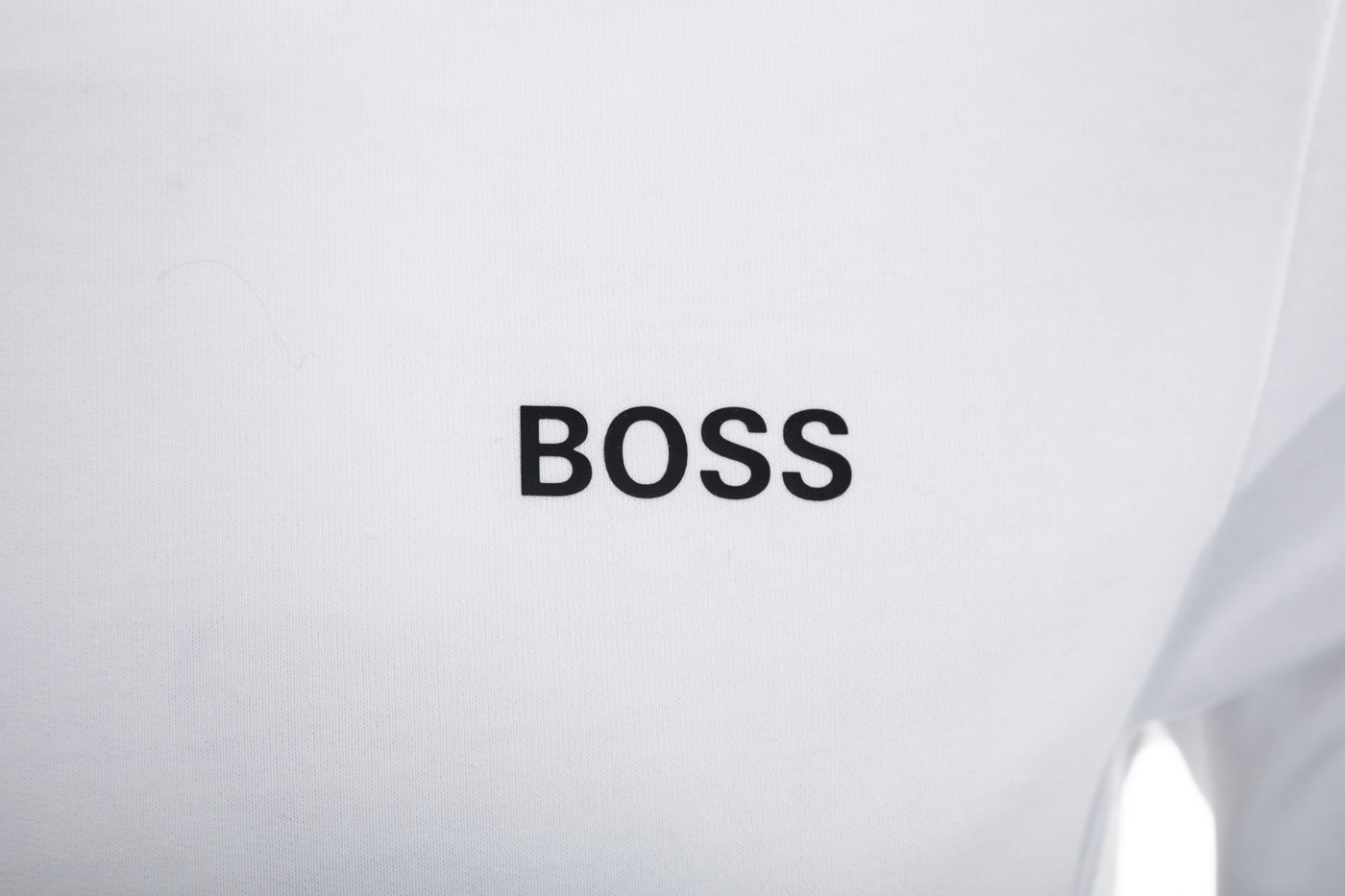 BOSS Heritage Sweatshirt Sweat Top in White Logo