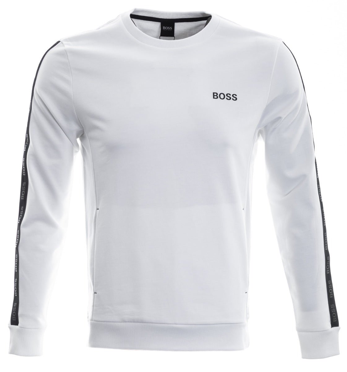 BOSS Heritage Sweatshirt Sweat Top in White Main