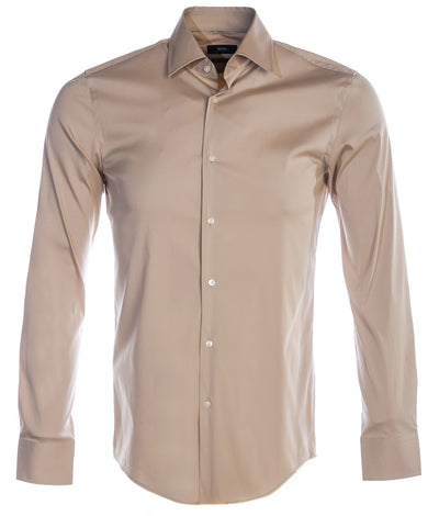BOSS Jango Shirt in Beige