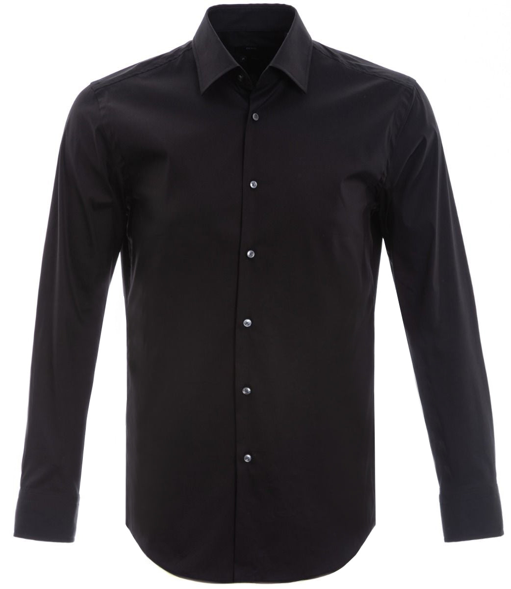 BOSS Jango Shirt in Black Front