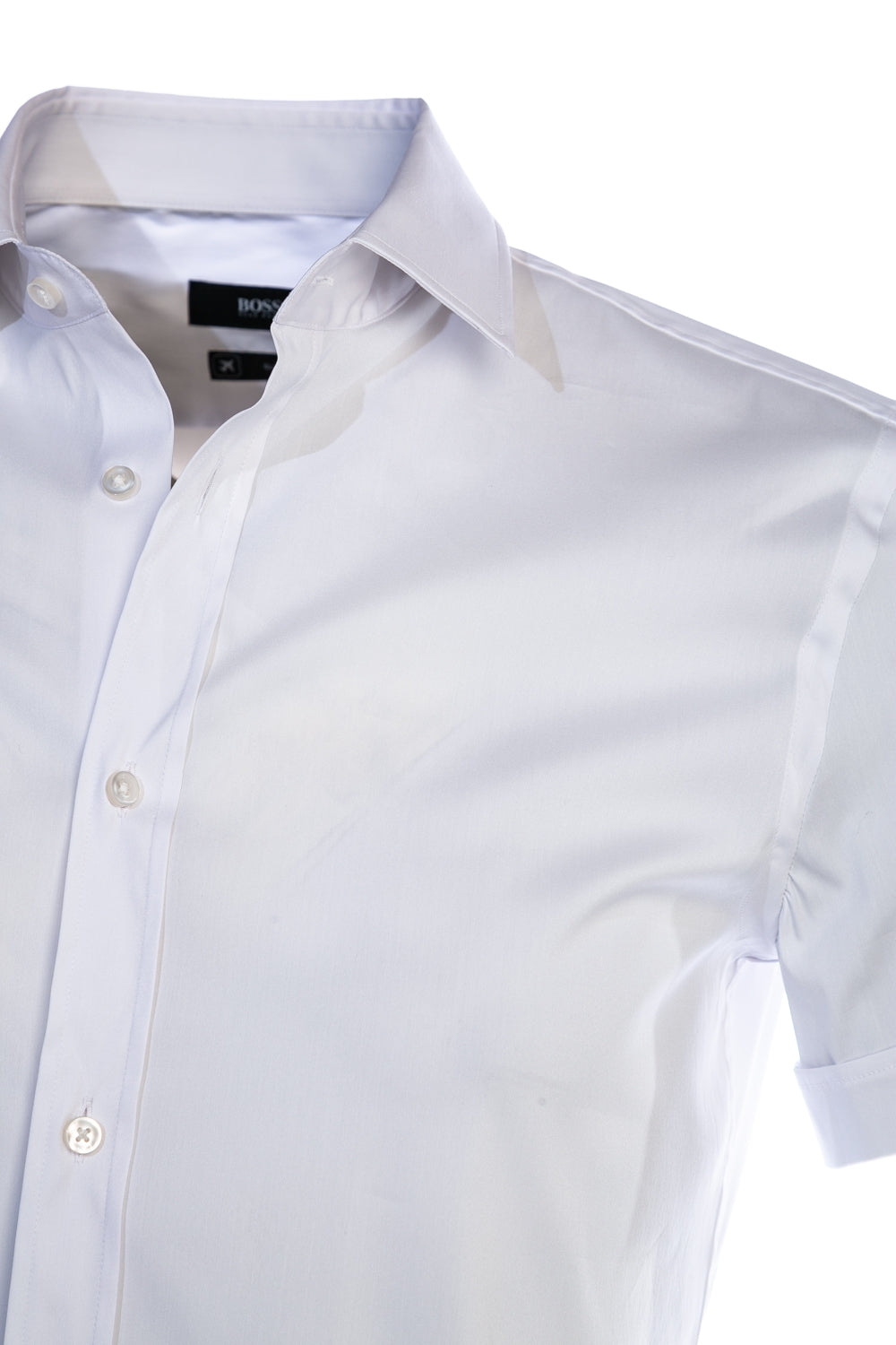 BOSS Jats Short Sleeve Shirt in White