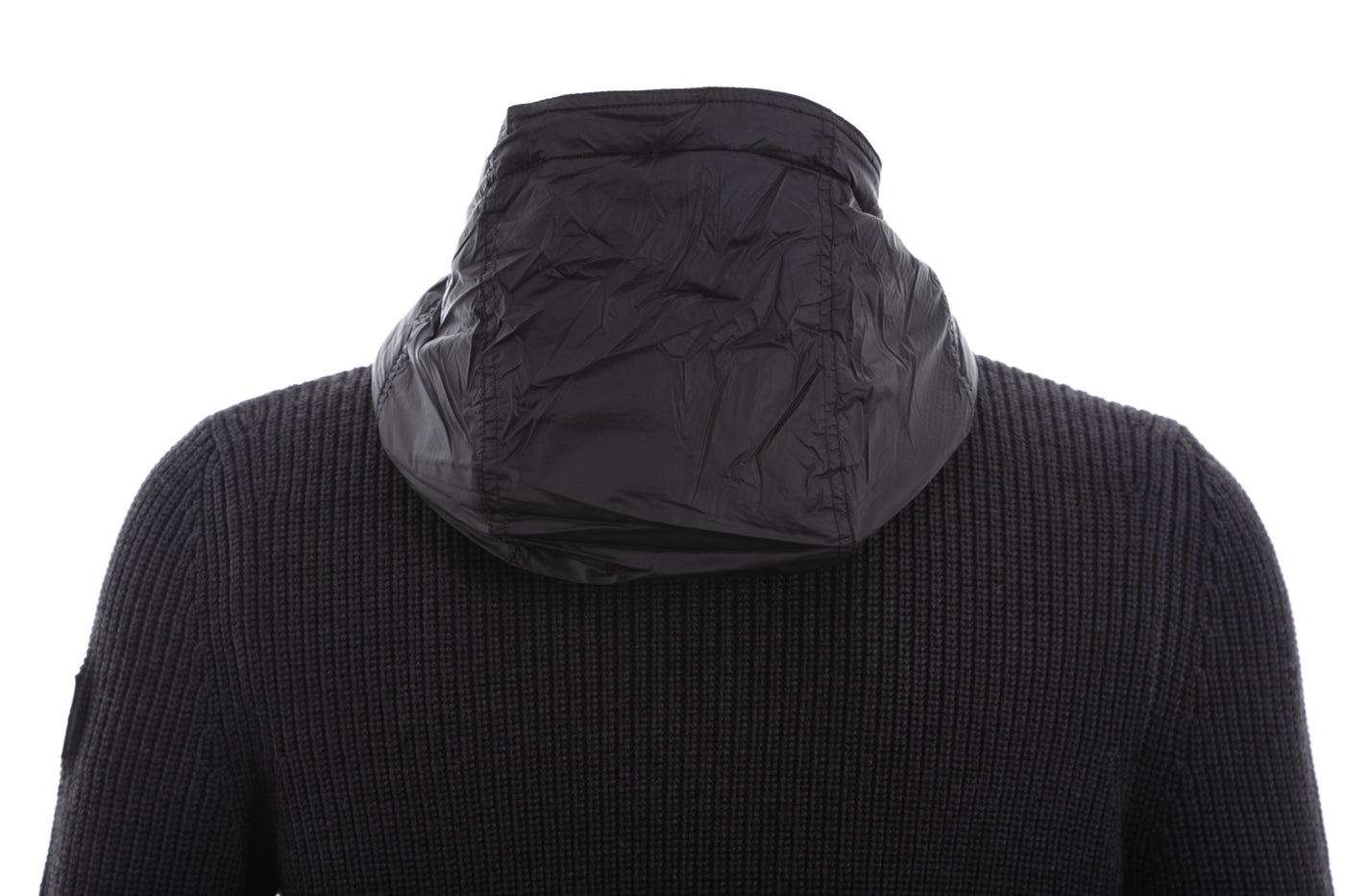 BOSS Kannis Knitwear in Black Hood