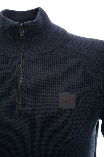 BOSS Knorsey Knitwear in Dark Blue