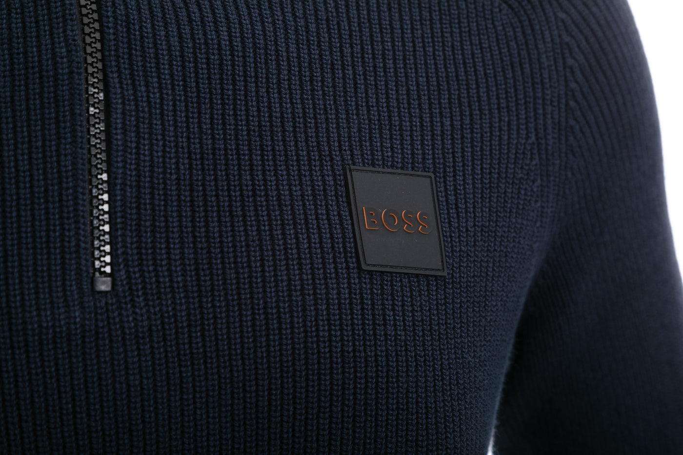 BOSS Knorsey Knitwear in Dark Blue