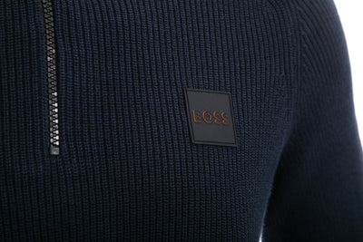 BOSS Knorsey Knitwear in Dark Blue