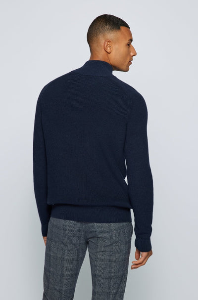 BOSS Knorsey Knitwear in Dark Blue