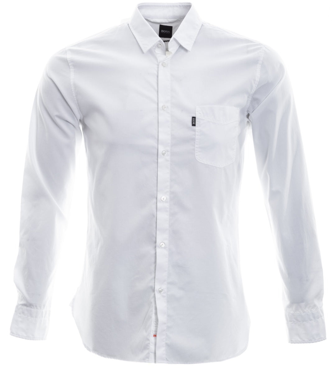 BOSS Magneton_1 Shirt in White Front