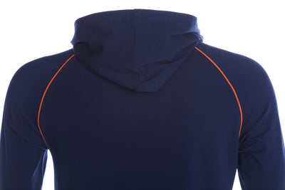 BOSS Mix & Match Jacket H Sweat Top in Blue & Orange