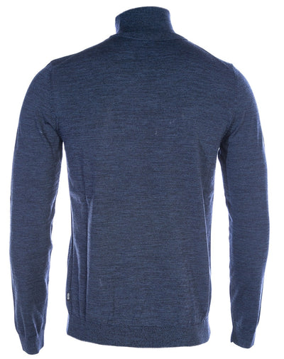 BOSS Musso P Knitwear in Blue Marle