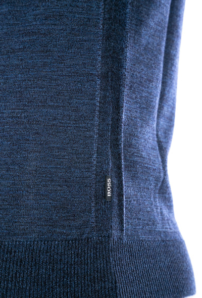 BOSS Musso P Knitwear in Blue Marle