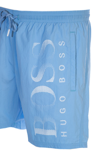 BOSS Octopus Swim Short in Sky Blue