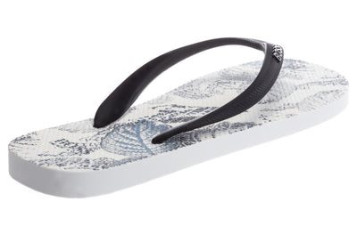 BOSS Pacific_THNG_BT Flip Flop in White Heel