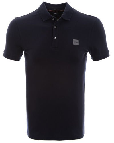 BOSS Passenger 1 Polo Shirt in Navy Front