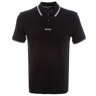 BOSS Pchup 1 Polo Shirt in Black Main