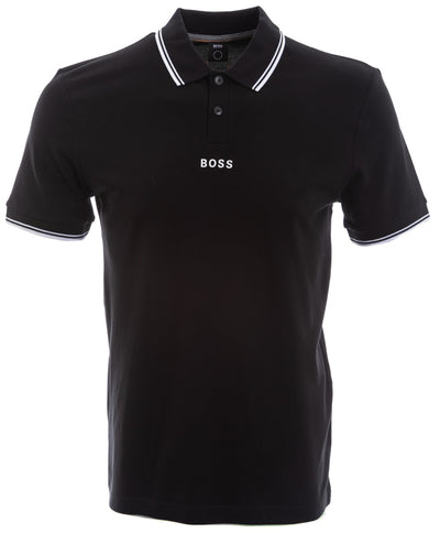 BOSS Pchup 1 Polo Shirt in Black 