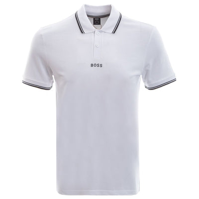 BOSS PChup 1 Polo Shirt in White