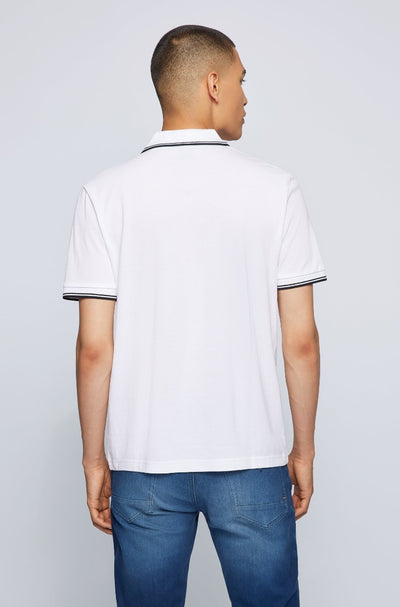 BOSS TChup 1 T Shirt in White Model 2