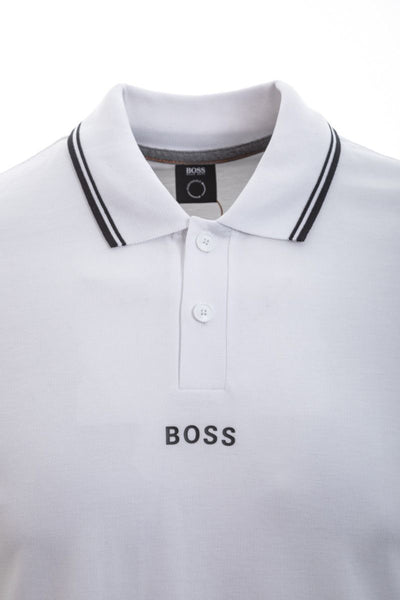 BOSS PChup 1 Polo Shirt in White