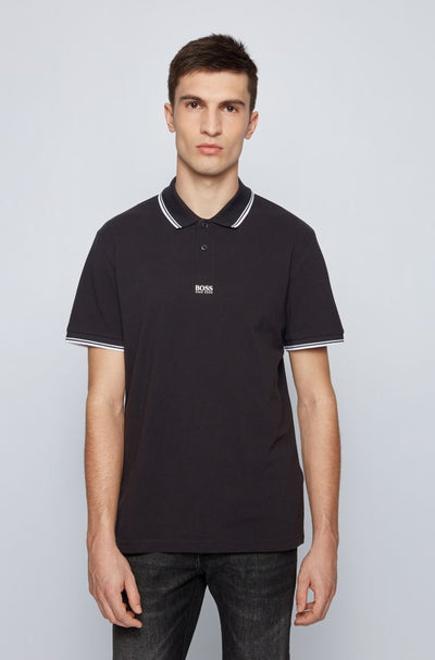 BOSS PChup Polo Shirt in Black