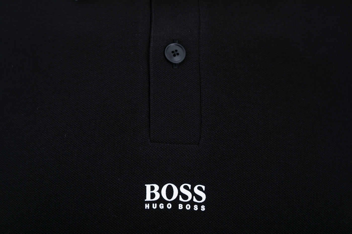 BOSS PChup Polo Shirt in Black